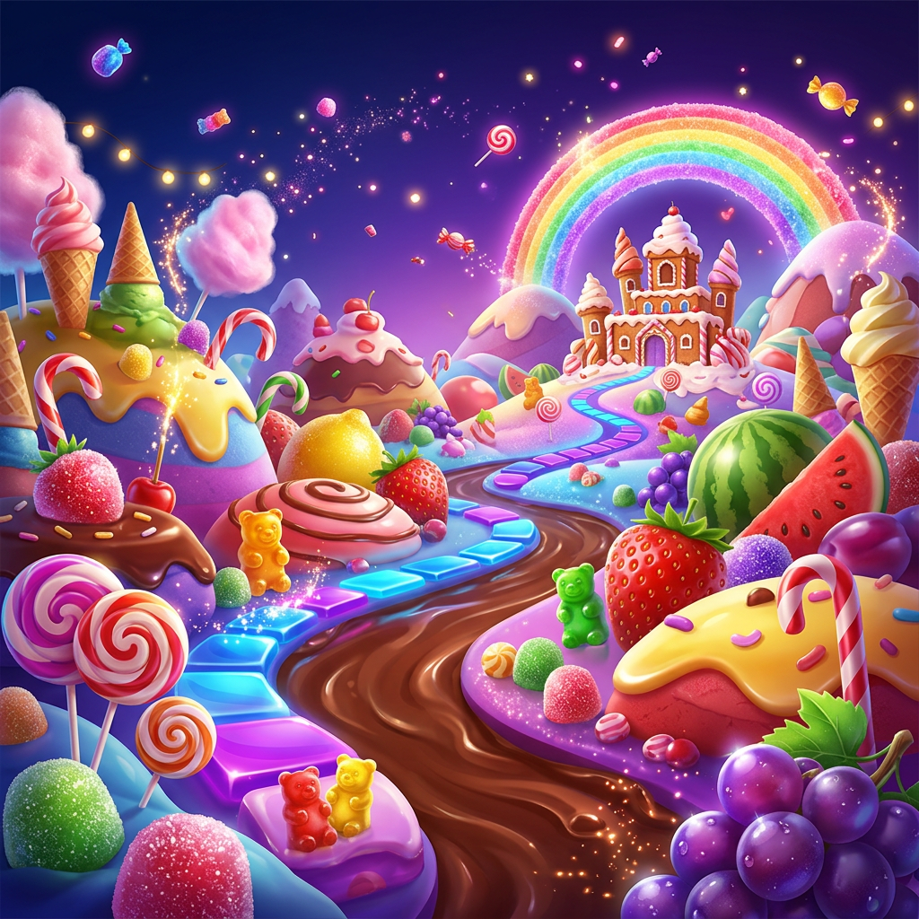 Game artwork for the featured game and supporting tiles, matching the games list order
